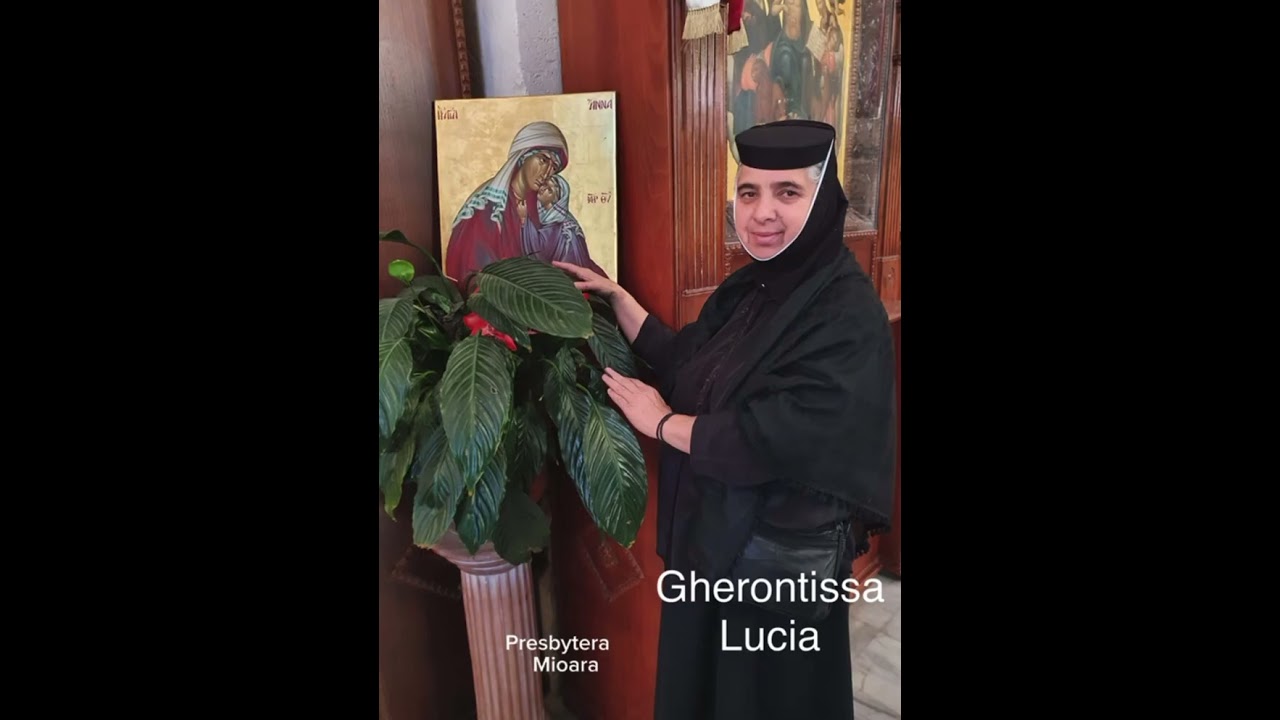 Viața Sfintei Cuvioase Apolinaria- creație și lectură Gherontissa Lucia (Mănăstirea Nămăești)