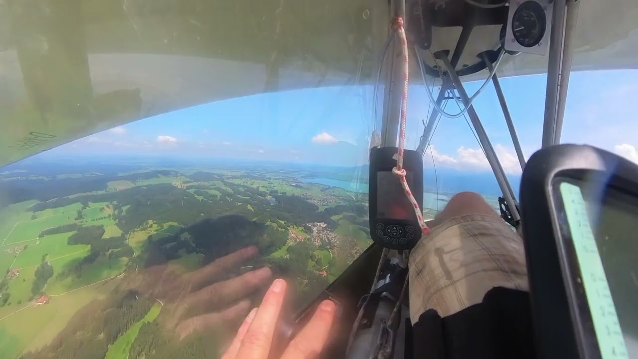 Swift Light E first Flight Allgäu