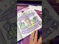 A little coloring #asmr #alcoholmarker #coloring #coloringtutorial