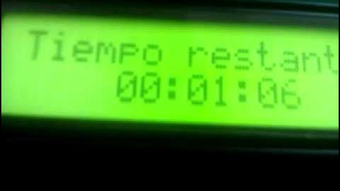 Arduino - Temporizador + LCD + Sonido (a lo mision imposible)