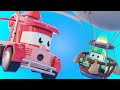 Truck Games - The hot air balloon - Truck Cartoons for kids