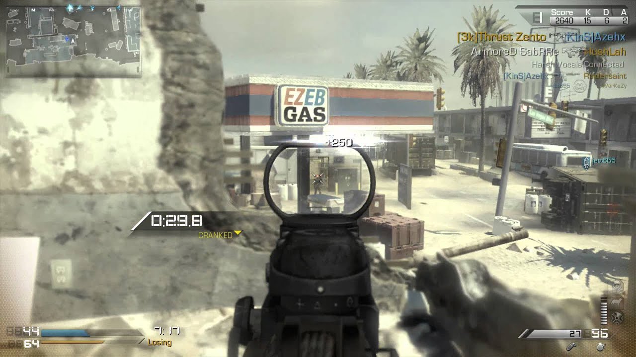 CoD Ghosts Cranked Gameplay with Maniac!  (21-6)