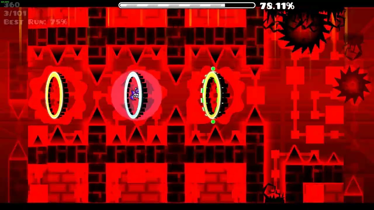 Lunatic Doom Machine - SrGuillester [Insane Demon] Geometry Dash