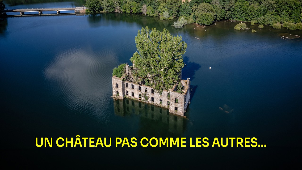 Château de Grandval, XVe siècle - Drone 2024