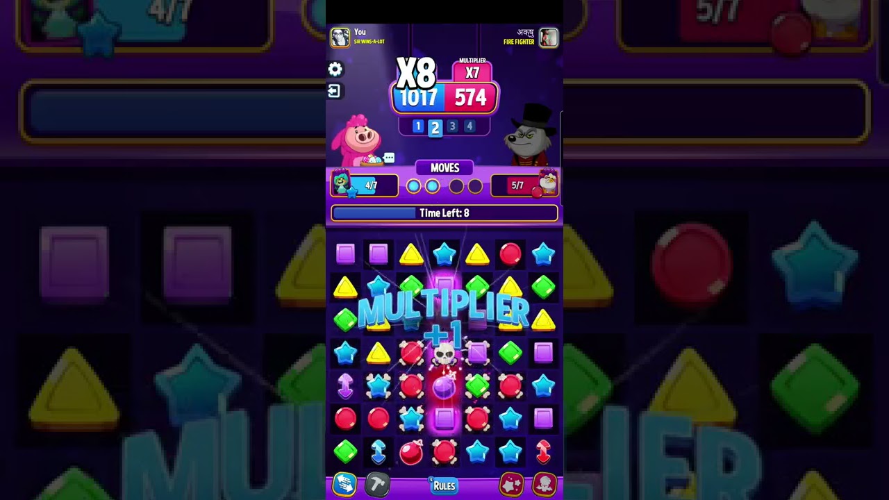 How to play vertical rush