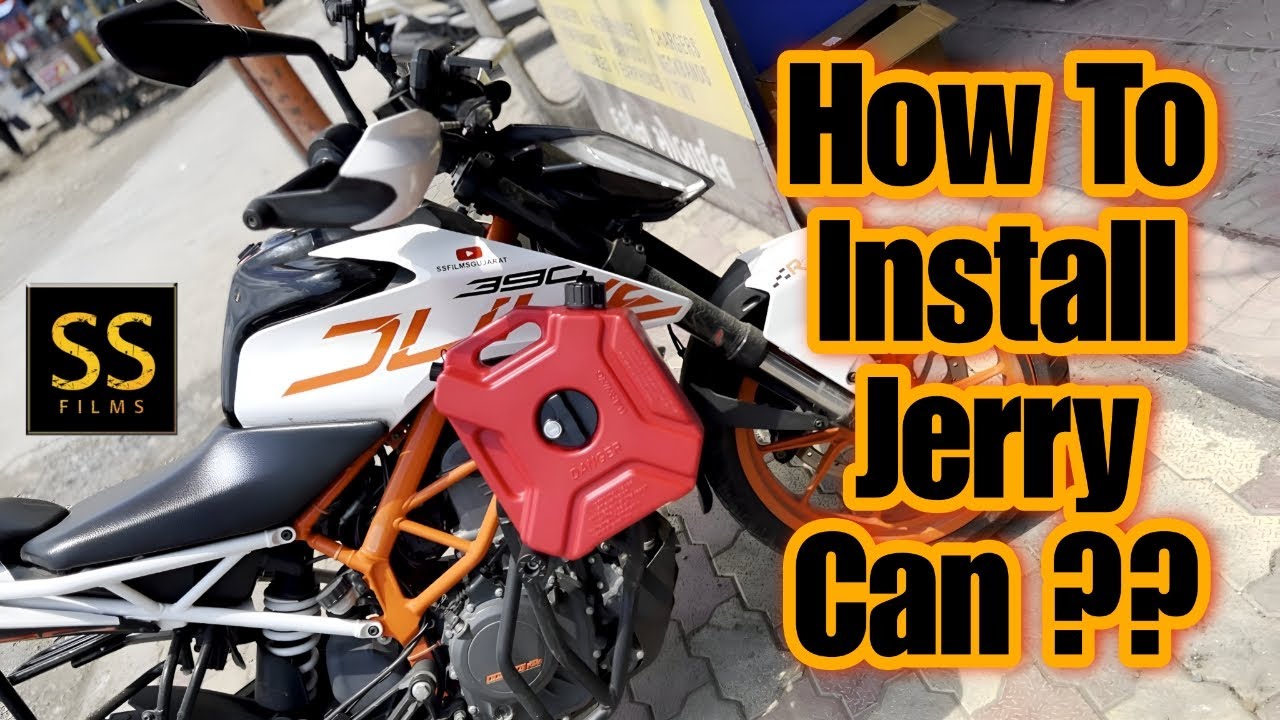 How To Install Jerry Can ??? || For Extra Fuel || - YouTube