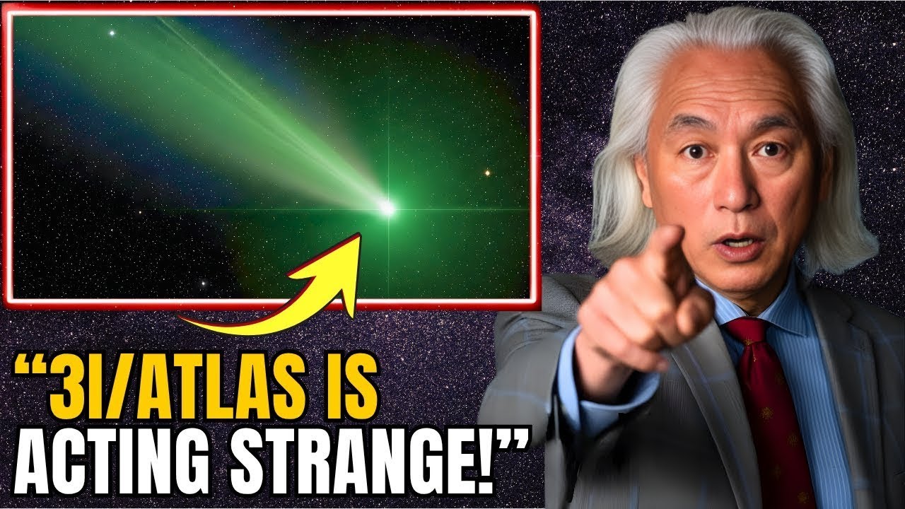 NASA ALERT 3IATLAS Just Changed Shape — Scientists Are Confused!| Michio Kaku