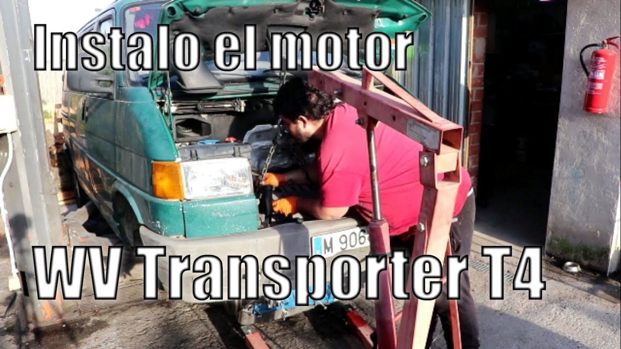 montar el motor y consejos de rodaje Transporter T4 2 4D motor AAB