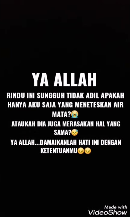 Bakalan baper video rindu untuk gebetan untuk status wa