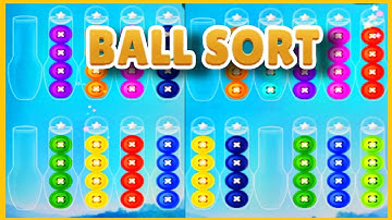 color ball sort wooden puzzle (level 1910-1917) #relaxing #gaming