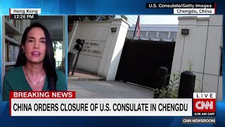 China orders US to shut down its consulate in Chengdu