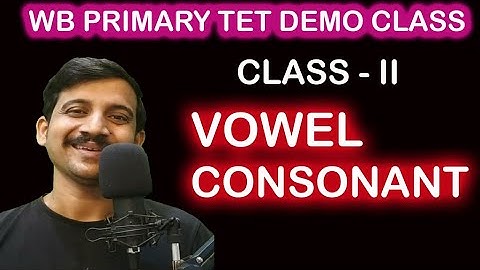 DEMO NO-  10 // VOWEL AND CONSONANT ║ Teaching Demonstration ║ Biswadip Nandi // Nandi Academy