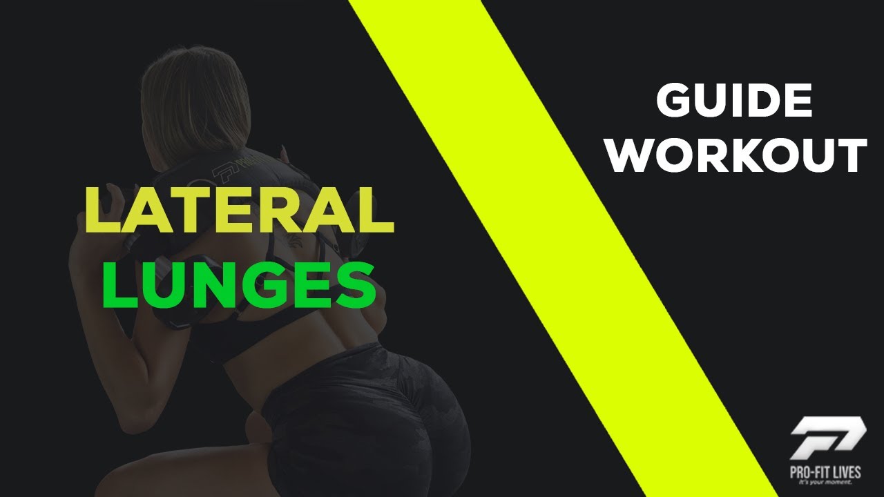 Lateral Lunges– Hip Thrust Belt | PRO-FIT LIVES Workout