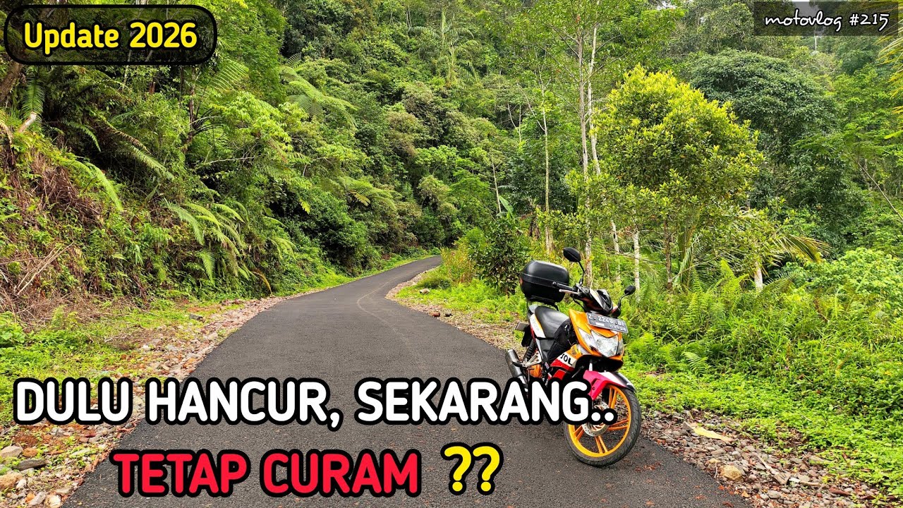 AKHIRNYA MULUS! Update Tanjakan Singkup Langkaplancar di Jalur Tasik Pangandaran via Cineam