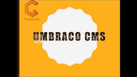 Introduction to Umbraco Course in English | Codengames