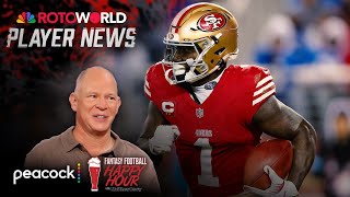 Deebo Samuel is a good scheme fit for Commanders | Fantasy Football Happy Hour | NFL on NBC
