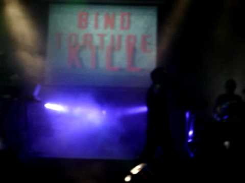Suicide Commando "Bind Torture Kill" live @ Dark Dance Treffen 33 / Lahr