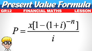 Present Value Grade 12 | Introduction