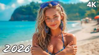 Blue Echo Horizon 💙 Chill Deep House Tropical Summer Ambient Zen Flow 4K UHD 2026 | Calm Relaxing