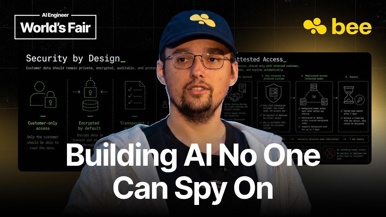 Privacy-Preserving Intelligence — Steve Korshakov, Bee (acq. Amazon)