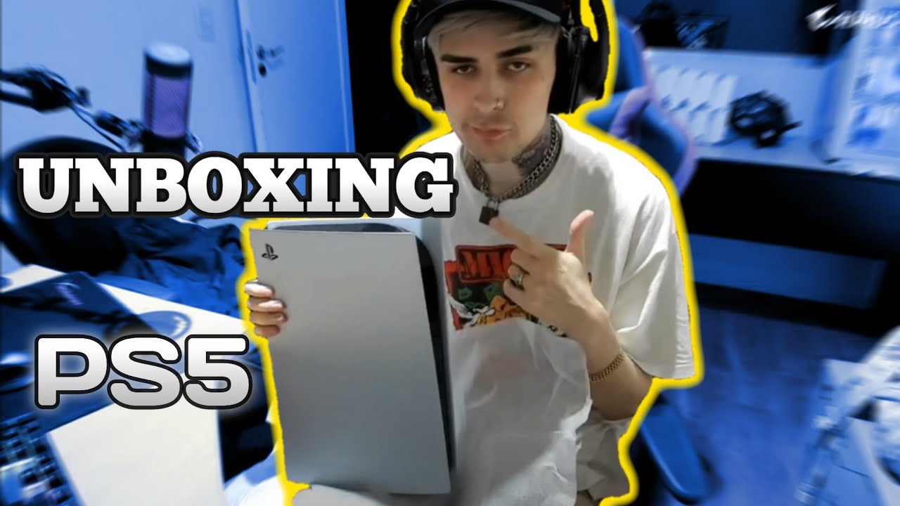 LIT KILLAH UNBOXING DE PS5 EN STREAM TWITCH | PLAY STATION 5
