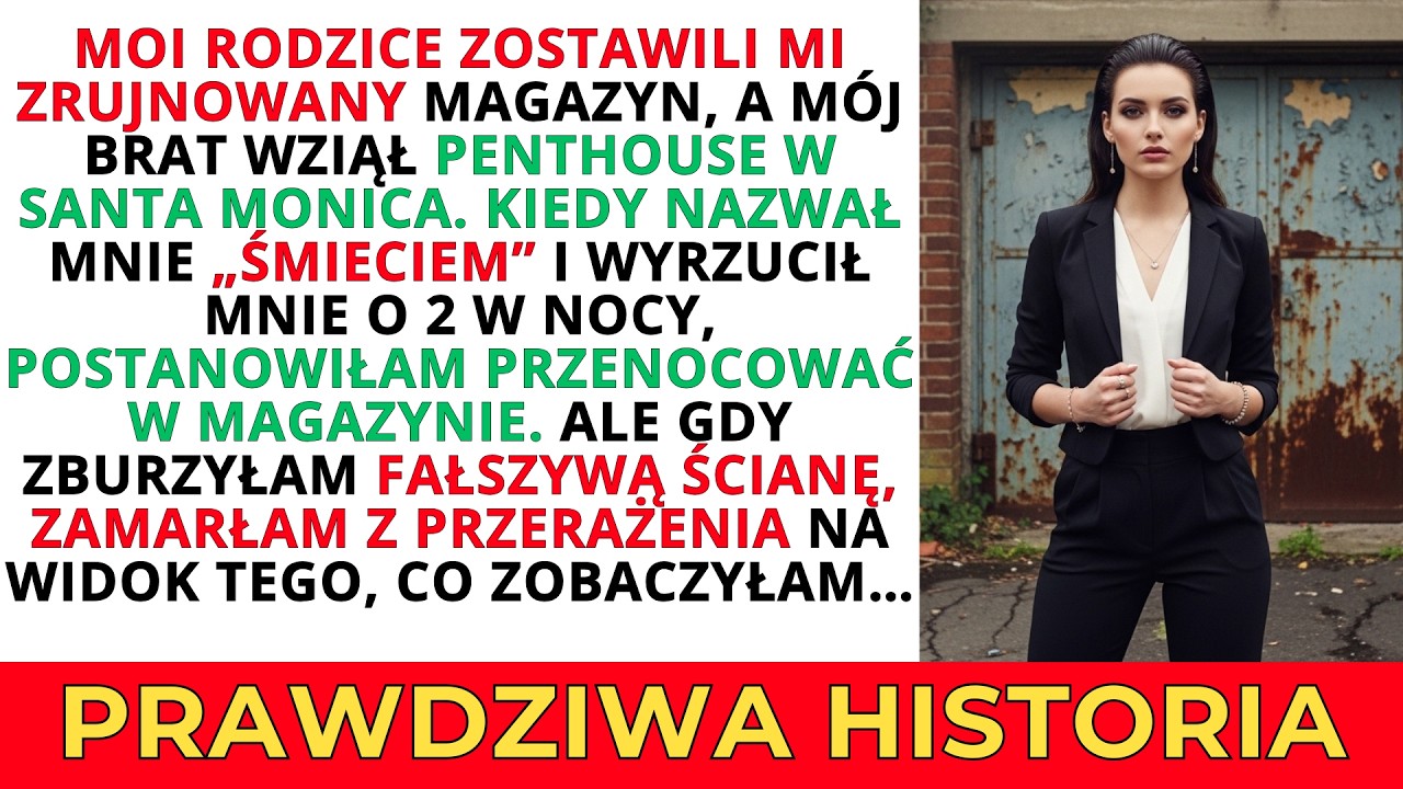 RODZICE ZOSTAWILI MI RUINĘ, BRAT PENTHOUSE - ALE ZA ŚCIANĄ ODKRYŁAM PRAWDĘ