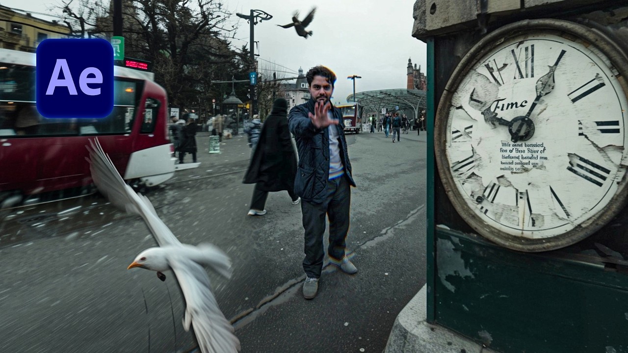 Stopping Time Effect - Full After Effects Tutorial