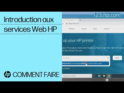 Introduction aux services Web HP