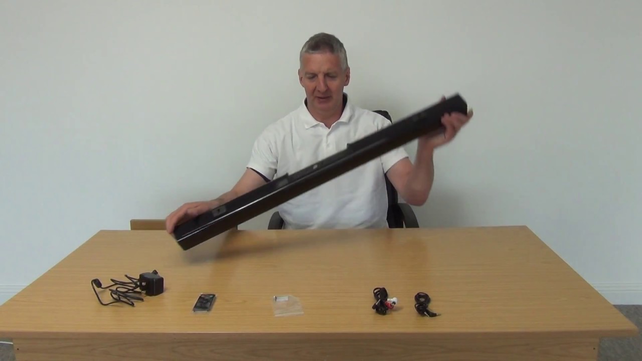 40W Soundbar (2.0 Channel, Bluetooth) - YouTube