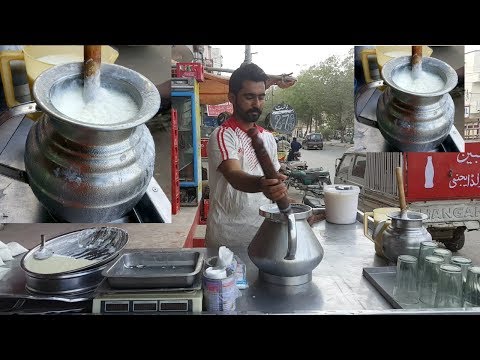 punjabi-lassi-street-food-with-recipe-|-street-food-of-karachi-pakistan