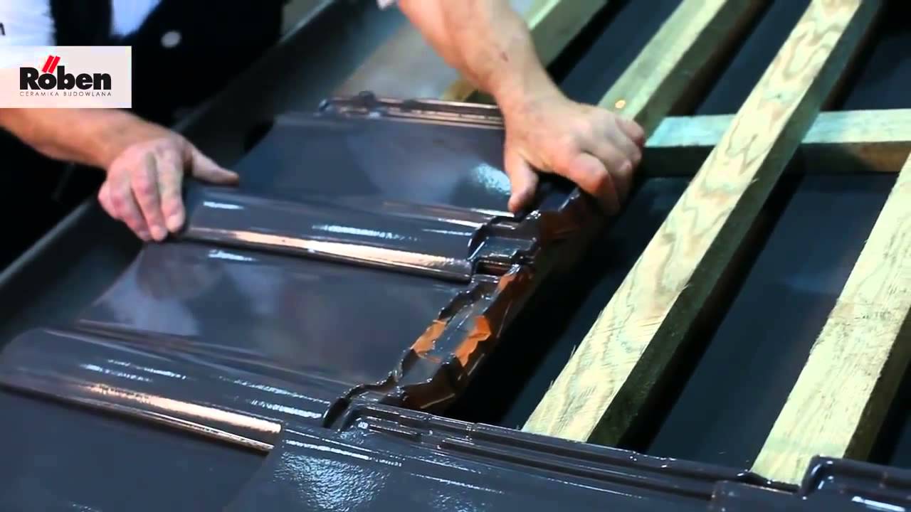 Монтаж черепицы Roben и аксессуаров MDM