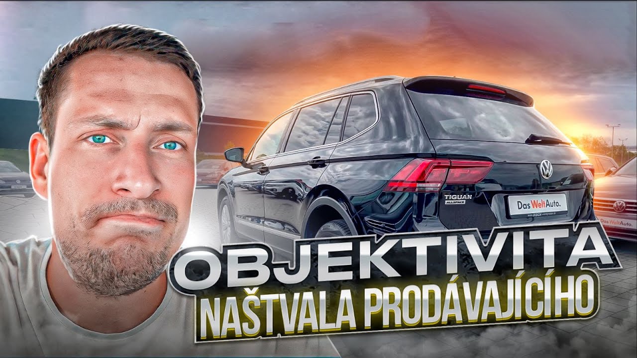 Prodávající se proti mně rozjel autem. Další absurdní situace. Prověření VW Tiguan a MB E