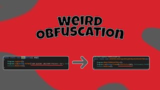 WeirdStrings Obfuscation | .Net Obfuscation