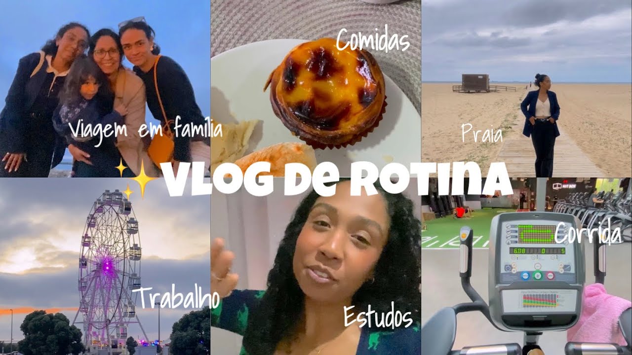 Vlog: Viagem em família, projetos e novos estudos, rotina de trabalho de prof, bate papo e corrida.