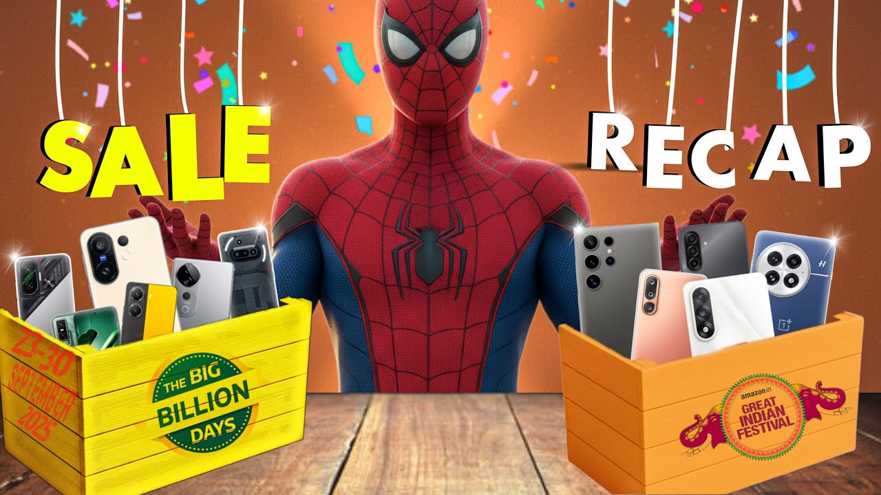 Sale Recap 2025 🔥 Best Deals in Amazon Great Indian Festival & Flipkart Big Billion Days