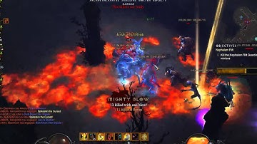 Diablo 3 Patch 2.1 Season Rift T6 in 1:55 Minutes(No Conduit)