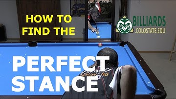 Pool Made Simple – STANCE and STROKE – Finding What is Best for You