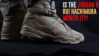 IS THE JORDAN 8 RUI HACHIMURA WORTH IT?! ON FEET!