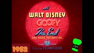 Goofy Closings 1950-1953