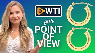KEZEF 14K 3mm Tube Hoop Earrings | Our Point Of View