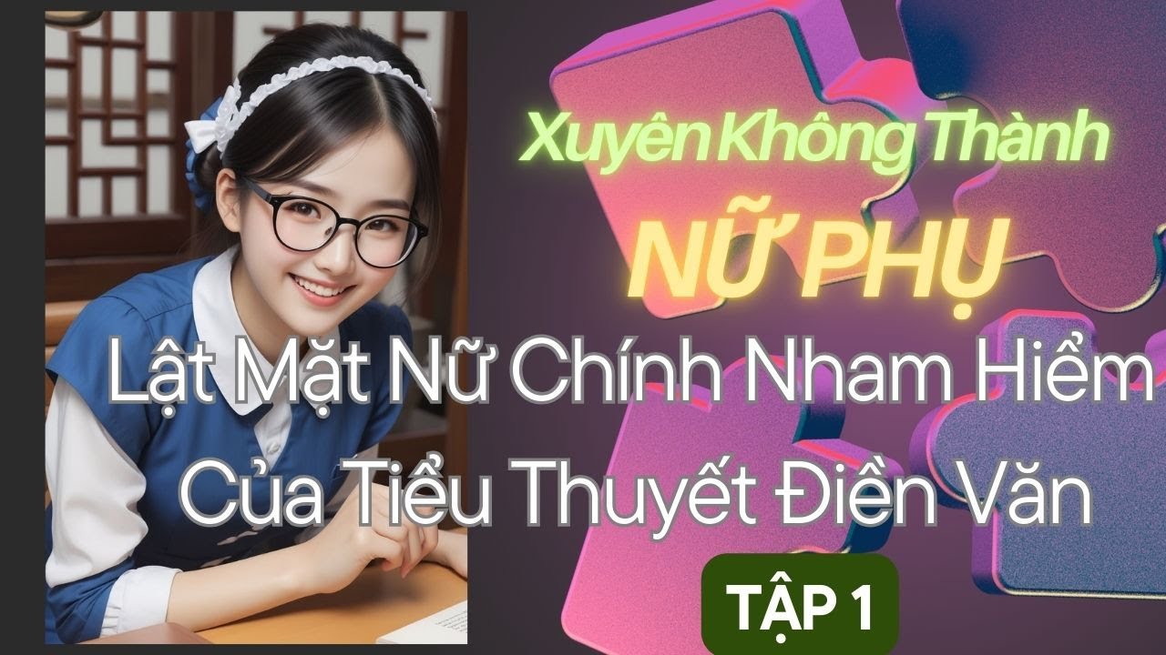 TẬP 1: XUYÊN KHÔNG THÀNH NỮ PHỤ LẬT MẶT NỮ CHÍNH NHAM HIỂM TIỂU THUYẾT ĐIỀN VĂN