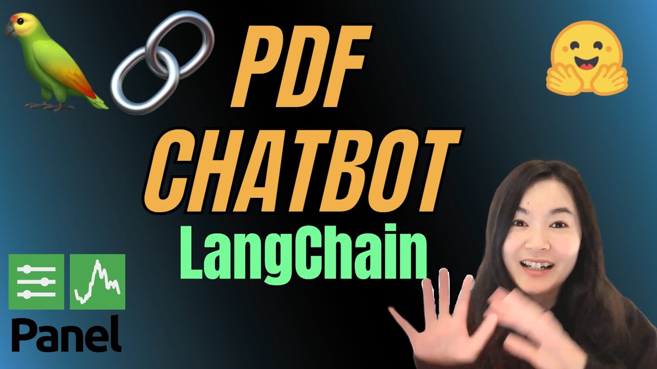 5 Steps to Build a Question Answering PDF Chatbot: LangChain + OpenAI + Panel + HuggingFace.