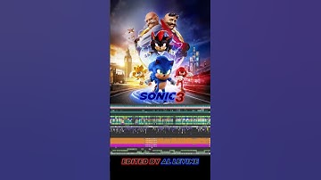 ⚡ #TimelineTuesday — Sonic 3 📷 Editor Al LeVine