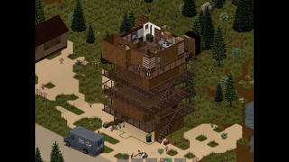 Project zomboid Build 42 - 2months 20days / Tower Base / Clear irvington #shortvideo #shorts