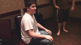 Joe Lauzon Plays Roshambo With Friends