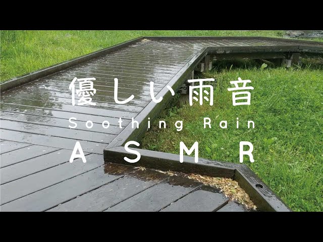 【優しい雨音】 穏やかな雨音でストレス解消  rain sound