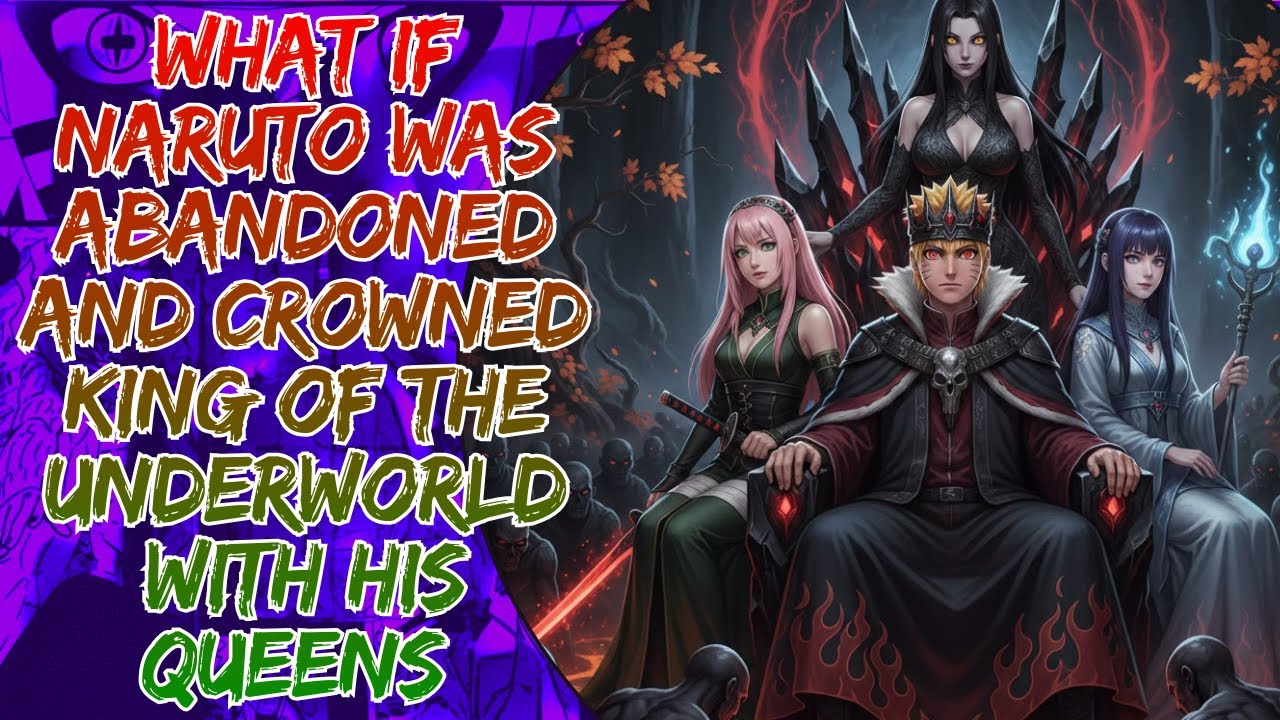 What If Naruto Was Abandoned And Crowned King Of The Underworld With His Queens
