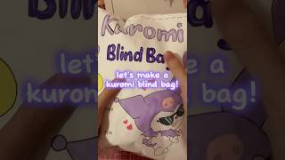 Making A Kuromi Blind Bag