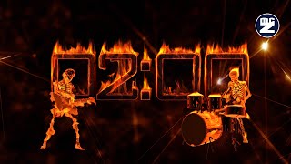 🎼 2 Minutes #Rock #Timer #Fire 🎧 #Music #Video | Conto alla rovescia 2 minuti