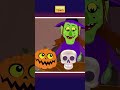 Spooky Creatures Singing Are You Sleeping Song #shorts #teeheetown #kids